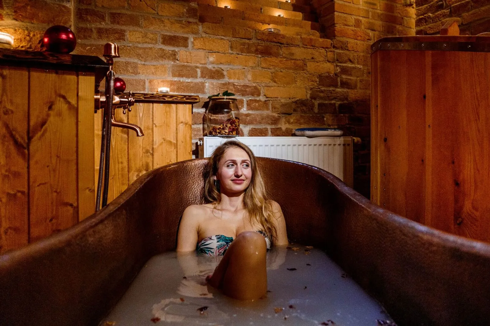 Beer spa and wellness services